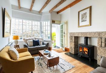 Snuggle up in front of the woodburner after an evening stroll around the picturesque village.