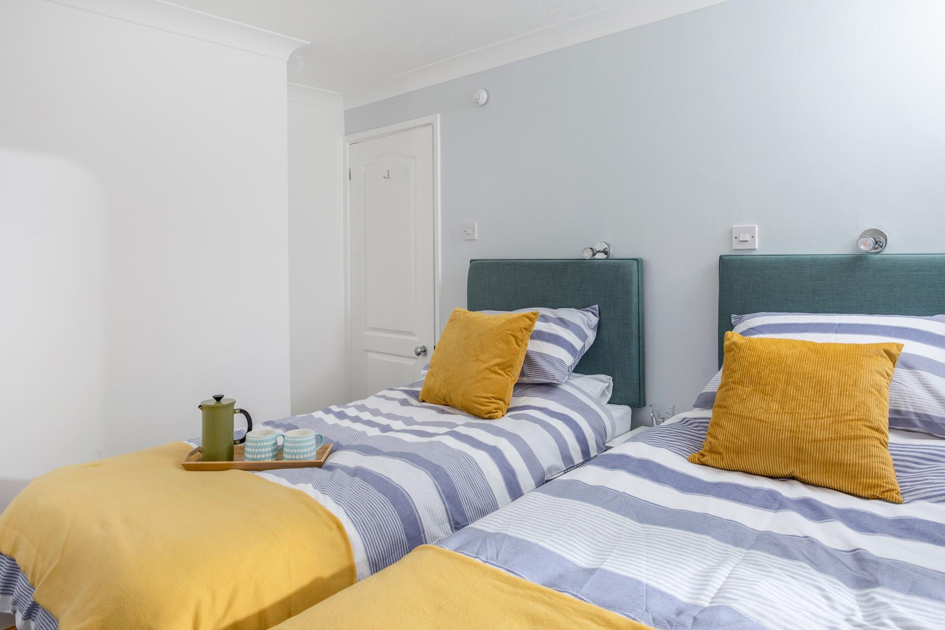 Sip your first coffee of the day in bed whilst you decide on the day's plans.