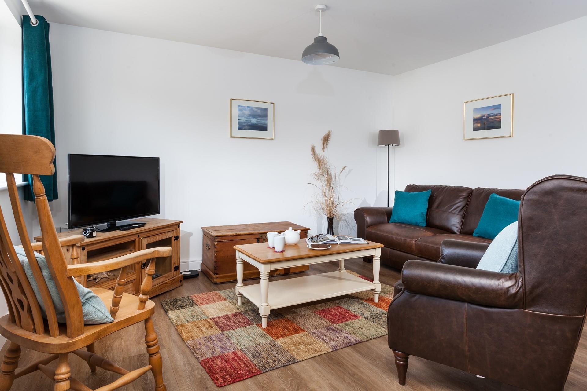 Sink into the sofa after a day on Portreath Beach and enjoy a family movie night.