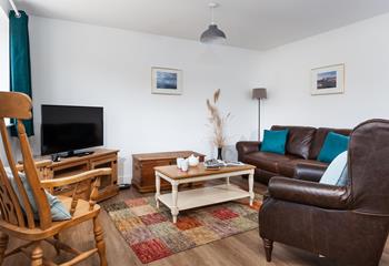 Sink into the sofa after a day on Portreath Beach and enjoy a family movie night.