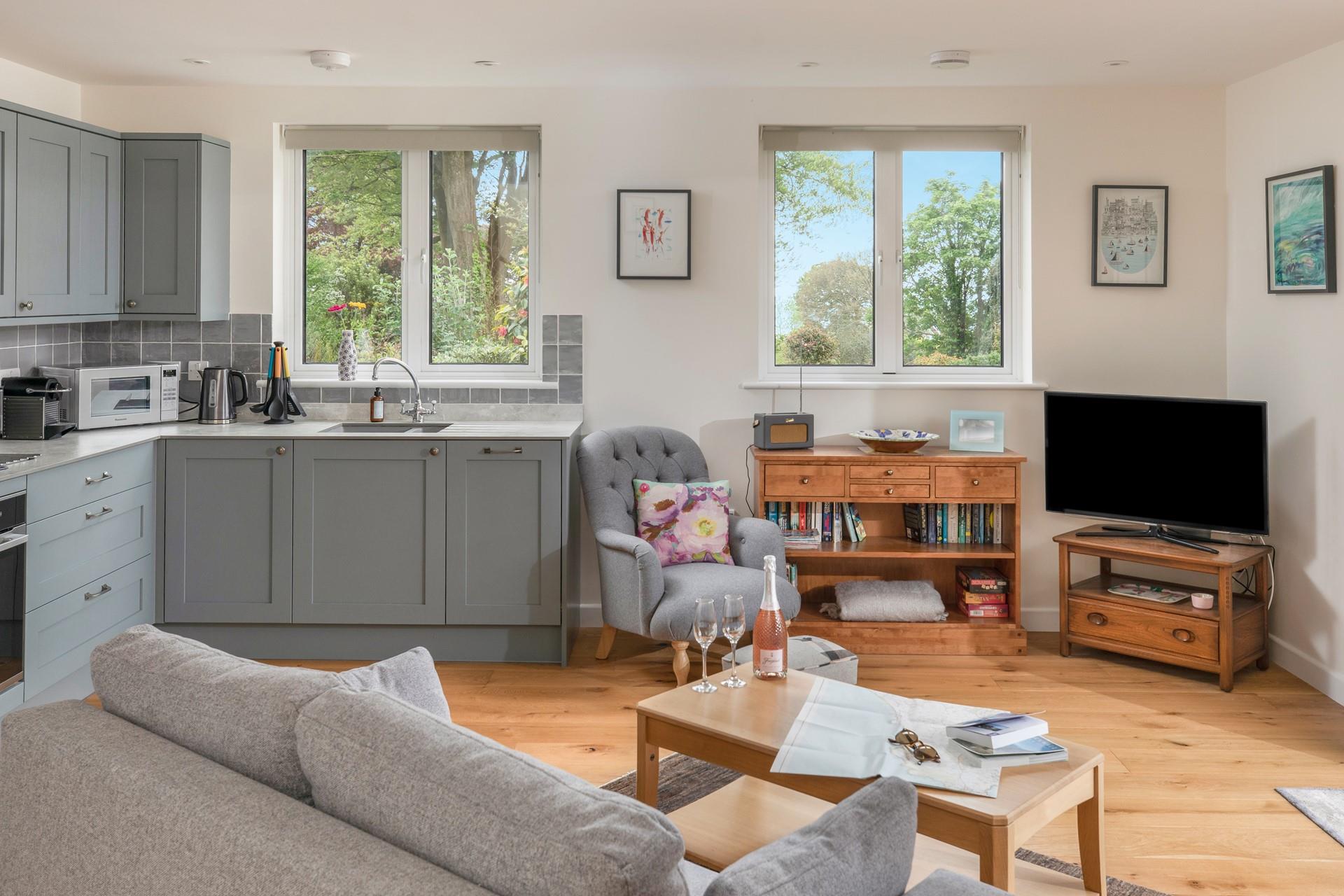 Tuck into a hearty breakfast to start the day and head out for a walk along the coast path.