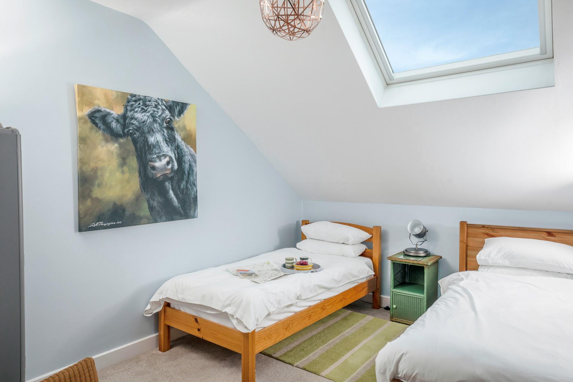 The twin beds are perfect for the little ones!