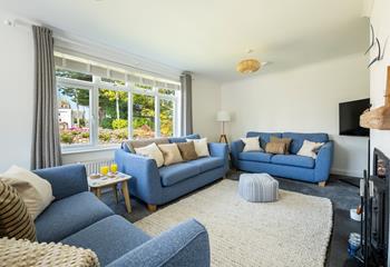 The sitting room is the ideal space to spend quality time as a family.
