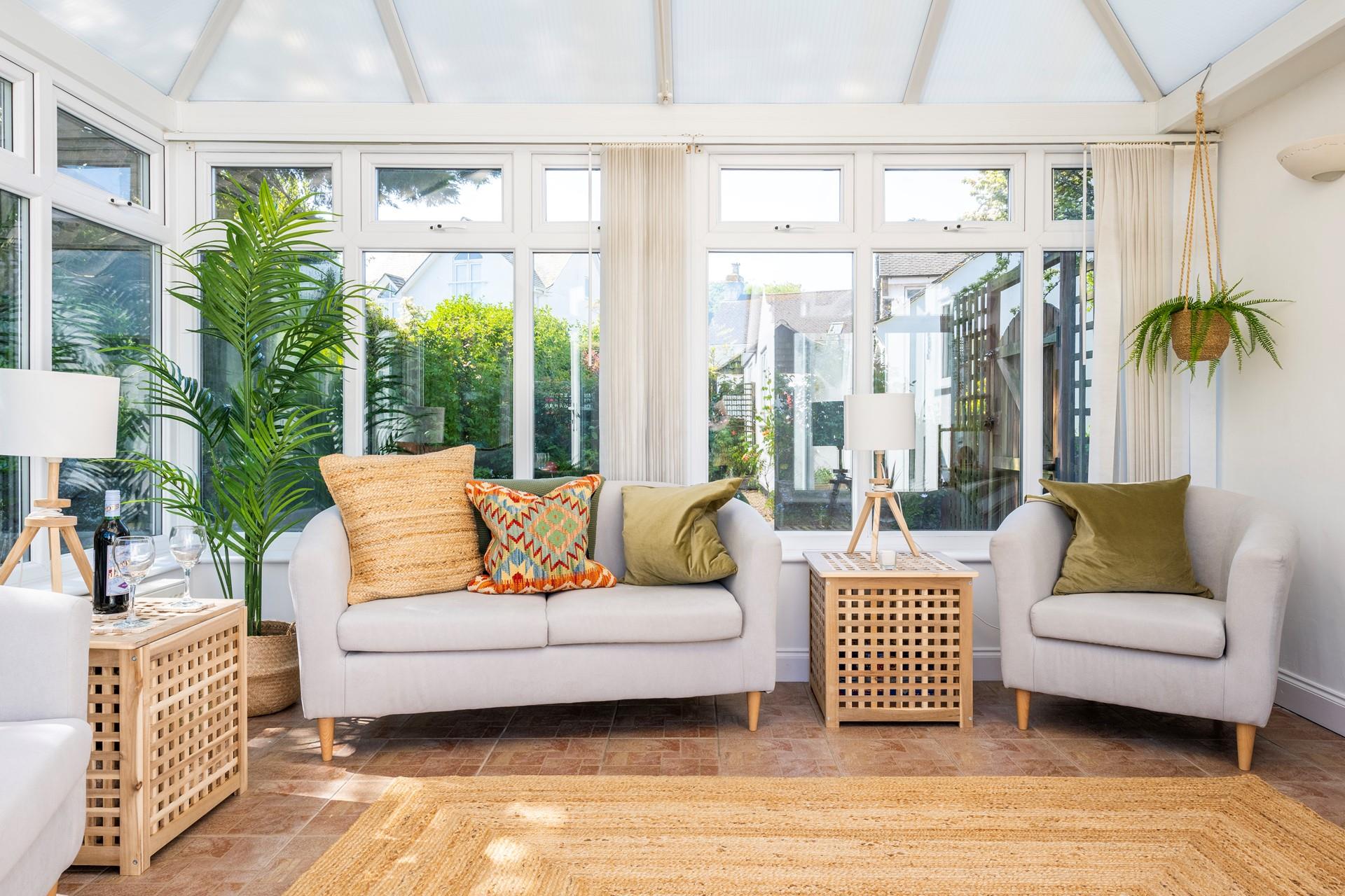 Sip your morning cuppa and decide on the day's plans.