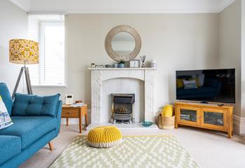 Come back to this cosy and stylish base after exploring St Ives.