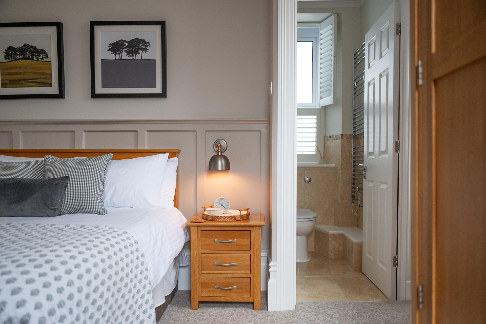 There's a handy en suite in the king bedroom.