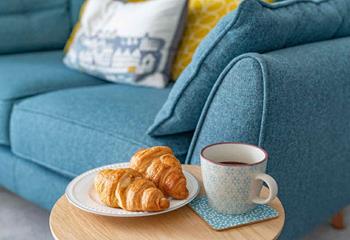 As you explore St Ives, pick up fresh pastries for breakfast from one of the local bakeries.