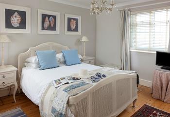 Climb into the soft sheets and drift into a dreamy slumber after a busy day.