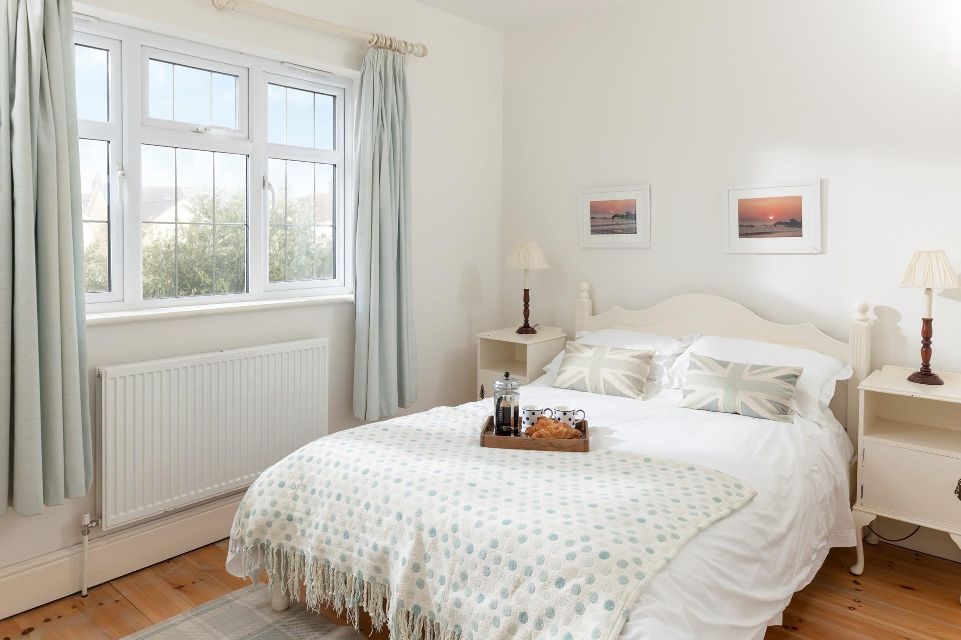 Sip your first coffee of the day in bed whilst pondering the day's plans.