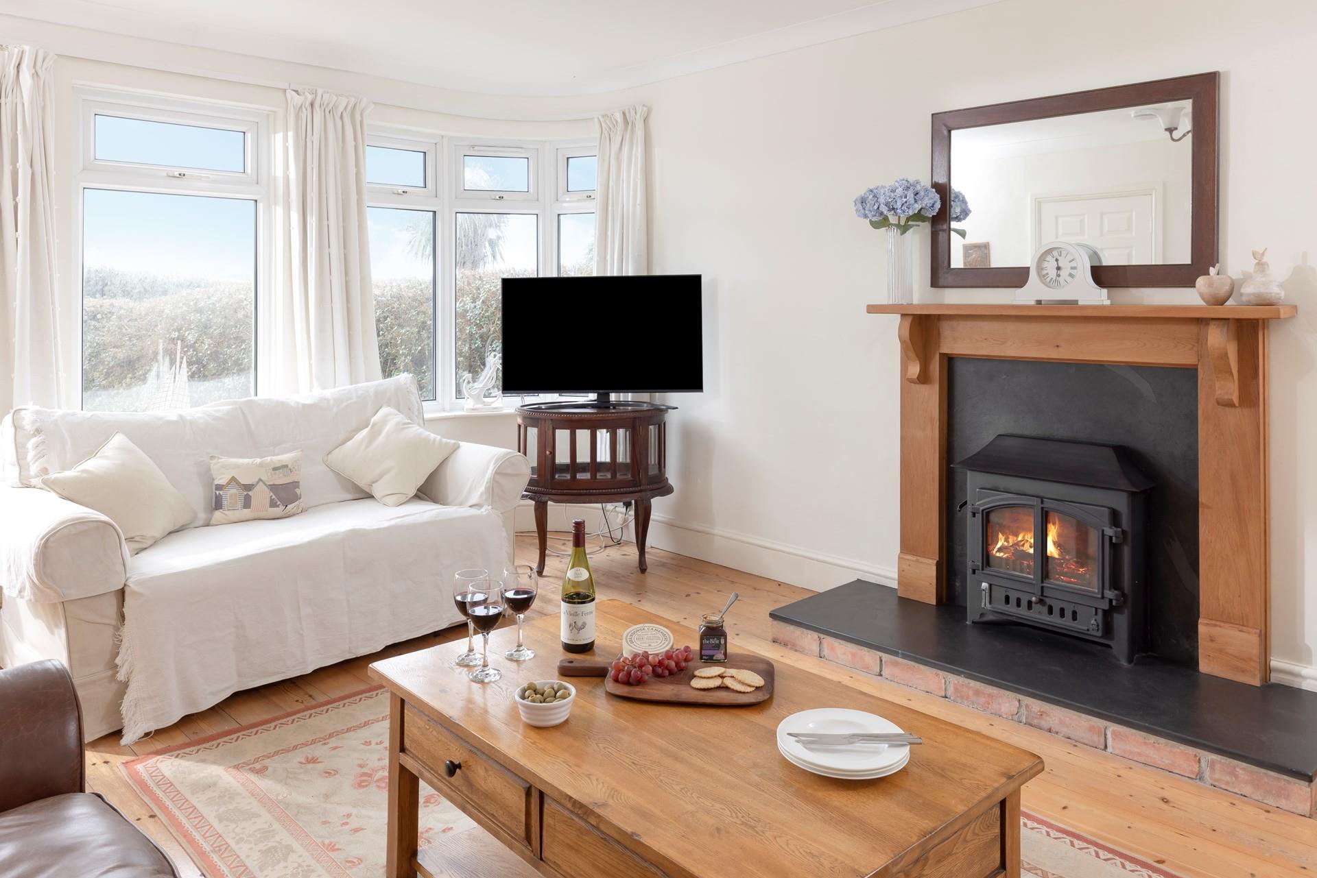 Gather the family around in the sitting room for a movie night, don't forget the popcorn!