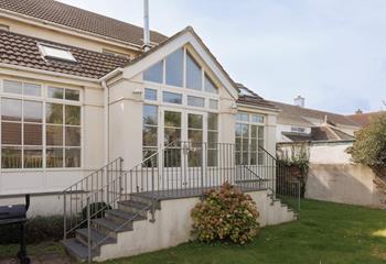 Light the barbecue and enjoy an evening cook-up in the garden.