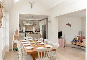 Tuck into a hearty meal with the whole family.