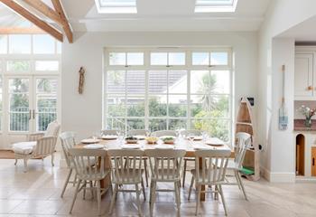 Spend quality time together as a family at meal times or head to explore the local restaurants.