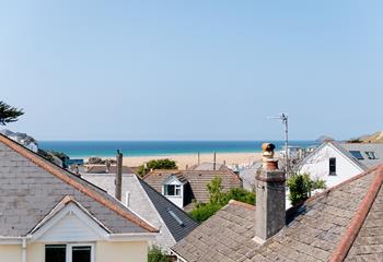 Perranporth beach is just a short stroll away, and is dog friendly all year round!