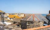Sea glimpses across St Ives' quirky rooftops. - Thumbnail Image