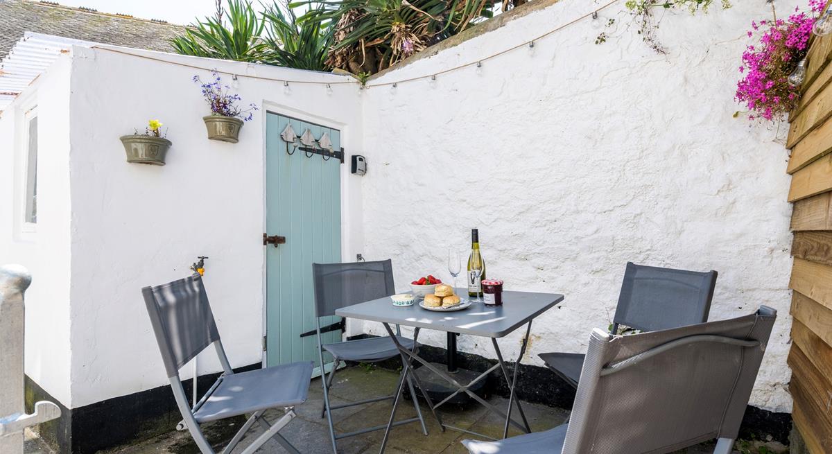 Pour yourself a glass of wine and soak up the sunshine.