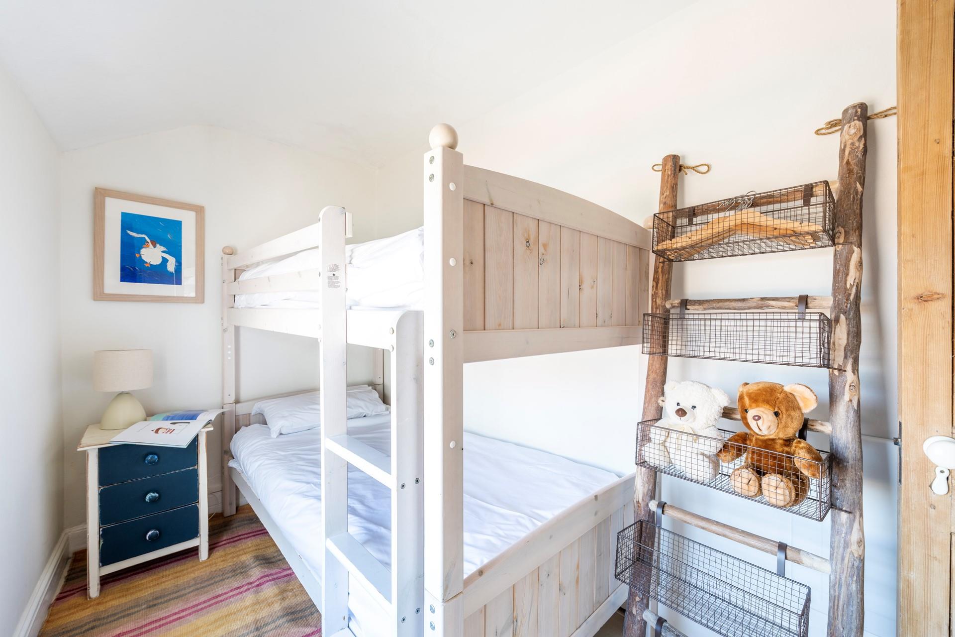 The bunk beds are perfect for the little ones!