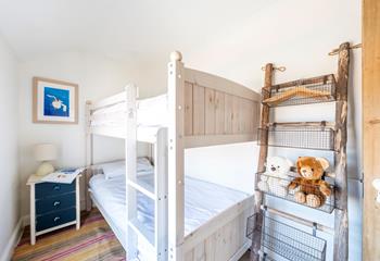 The bunk beds are perfect for the little ones!