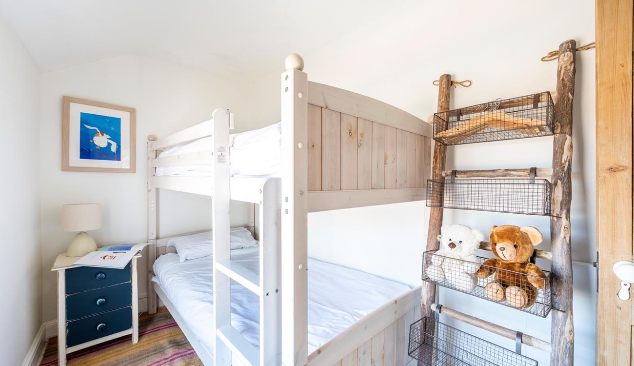 The bunk beds are perfect for the little ones!