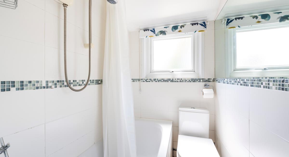 Run yourself a relaxing bath and unwind after a coast path ramble.