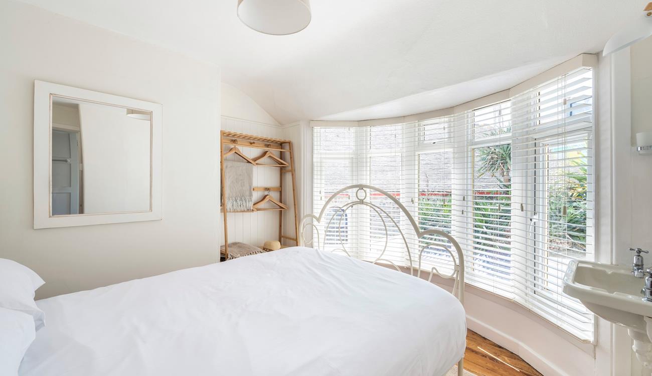 Open the blinds and let the sunshine in as you sip your morning cuppa.