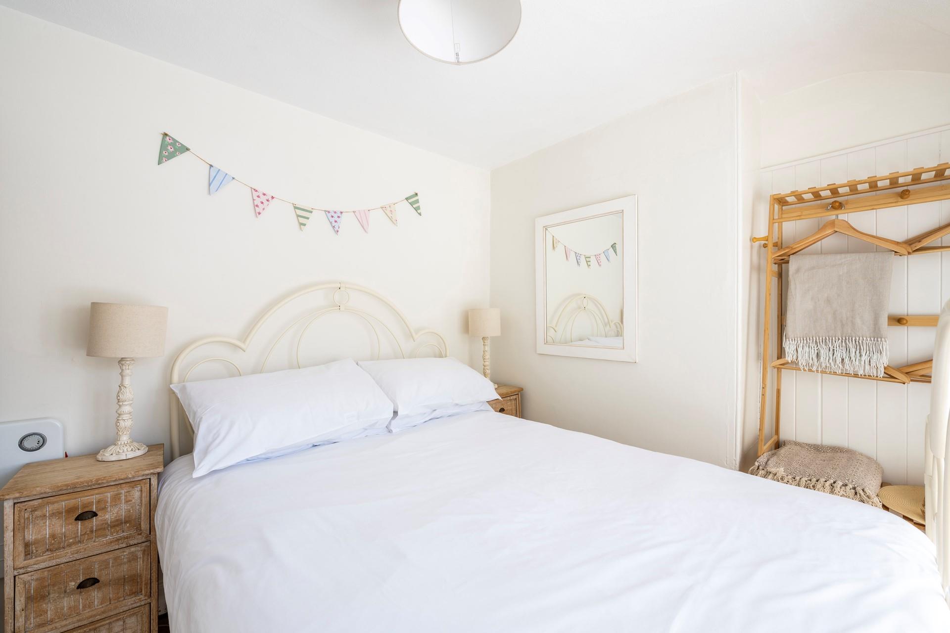 Sink into the soft sheets dreaming of your next Cornish adventure.