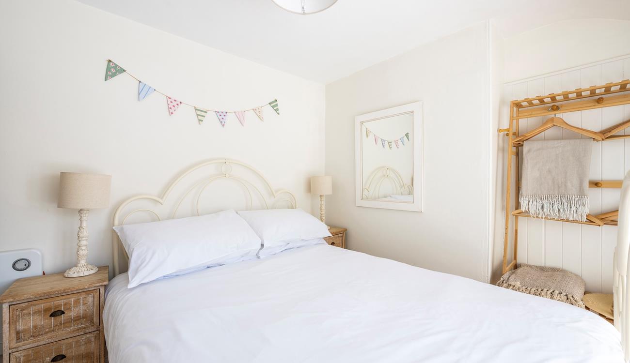 Sink into the soft sheets dreaming of your next Cornish adventure.
