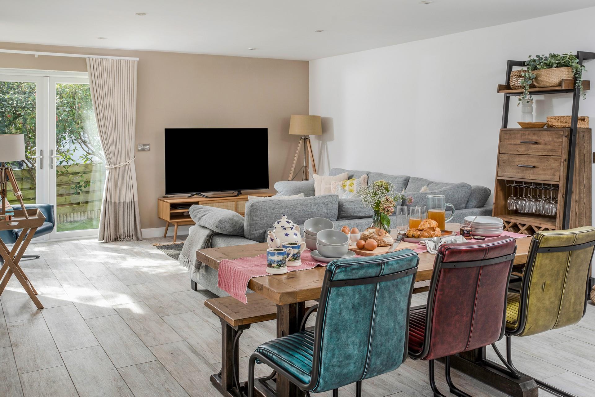 Get some fresh ingredients and rustle up a cooked breakfast to start the day.