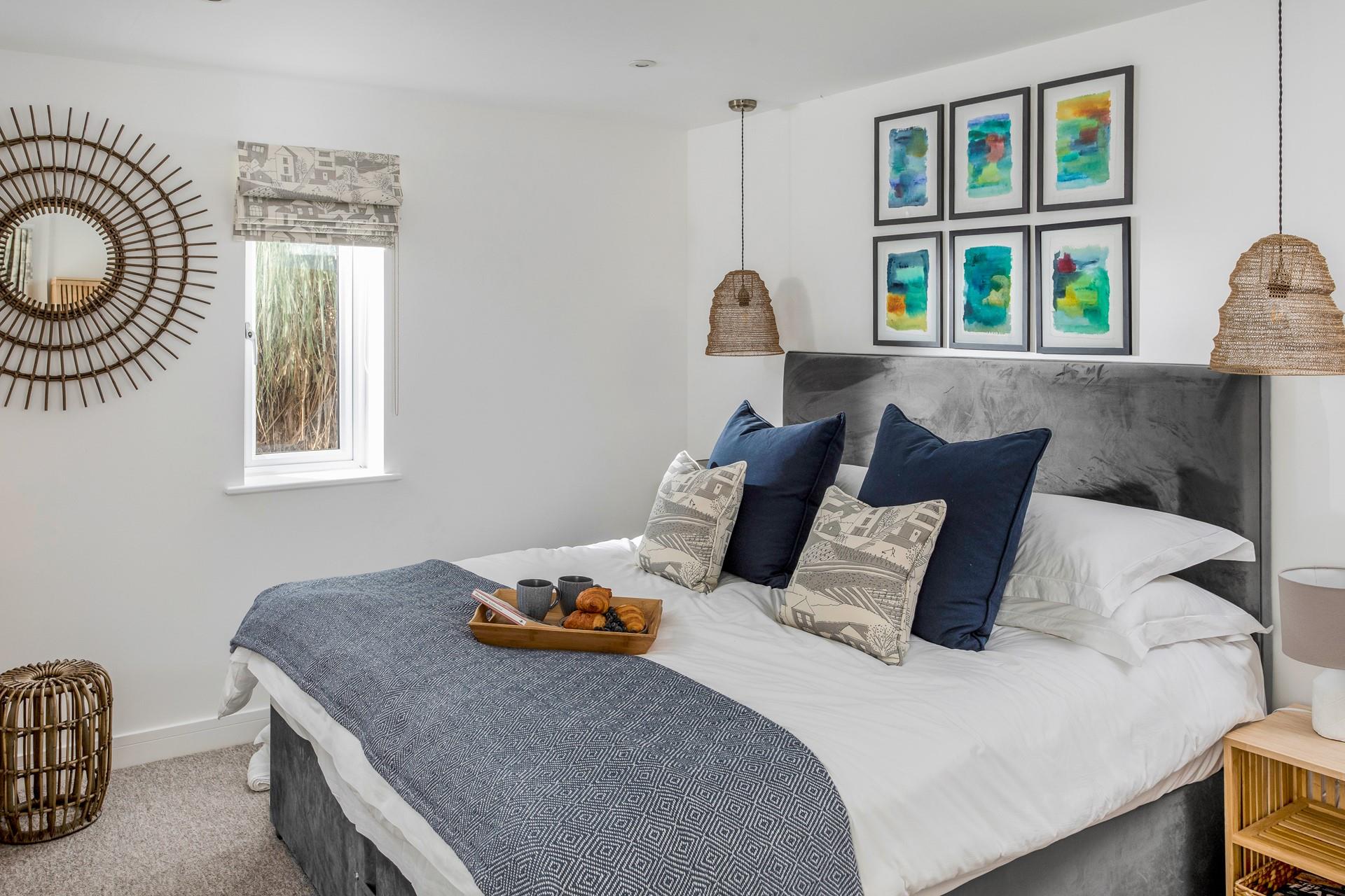 Start the day with breakfast in bed, you are on holiday after all!