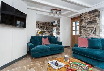 Enjoy a family games or movie night in the cosy sitting room.
