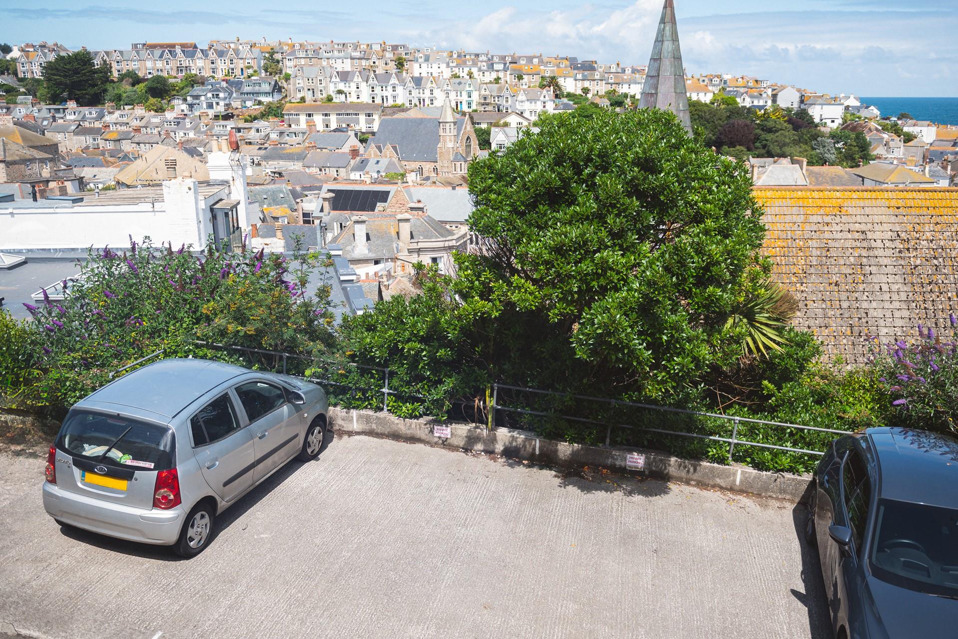 Parking is included at the property so no need to worry about finding a parking space.