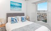 Wake up to stunning views over St Ives in the sumptuous king size bed. - Thumbnail Image