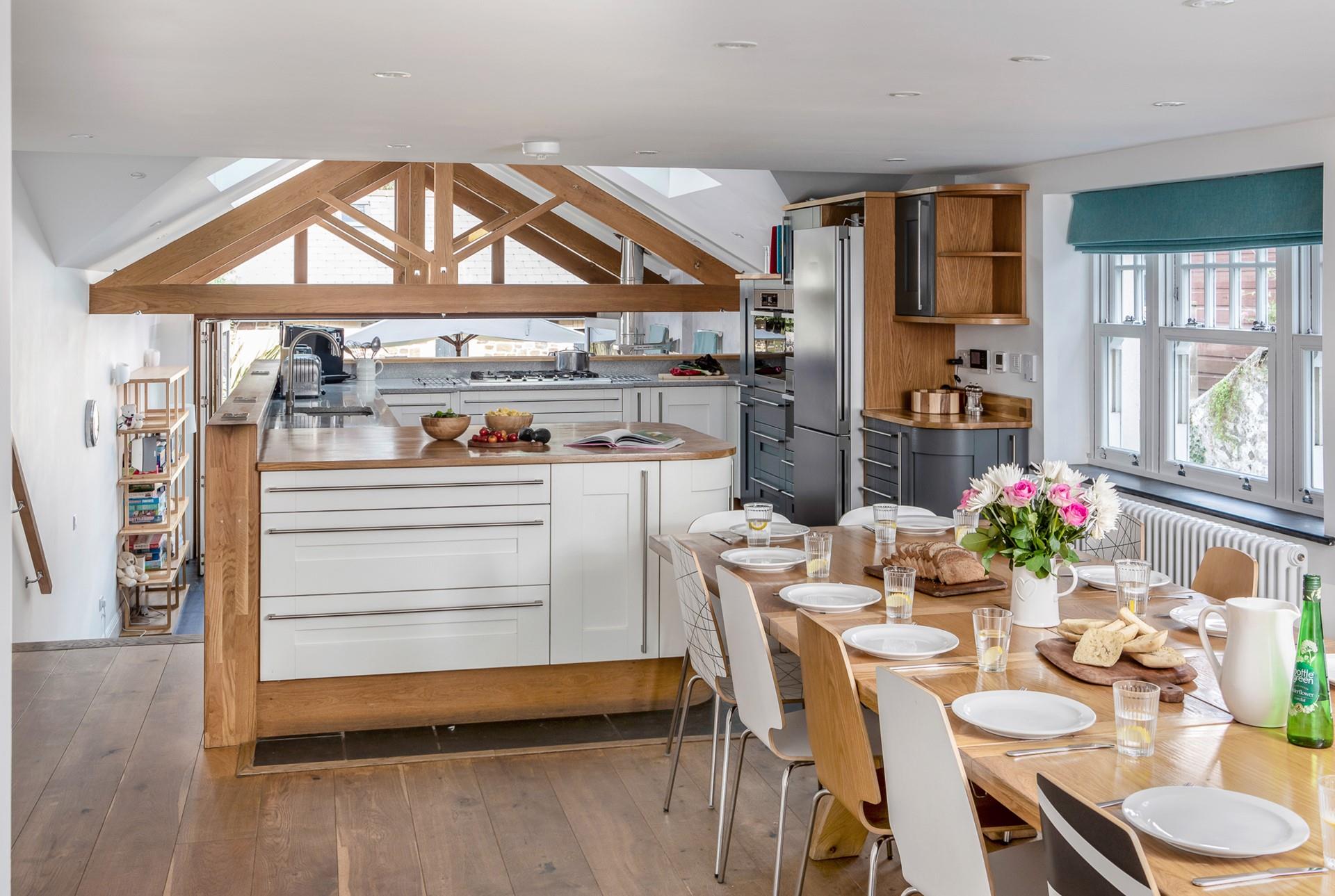 Gather around the dining table and spend quality time together at meal times.