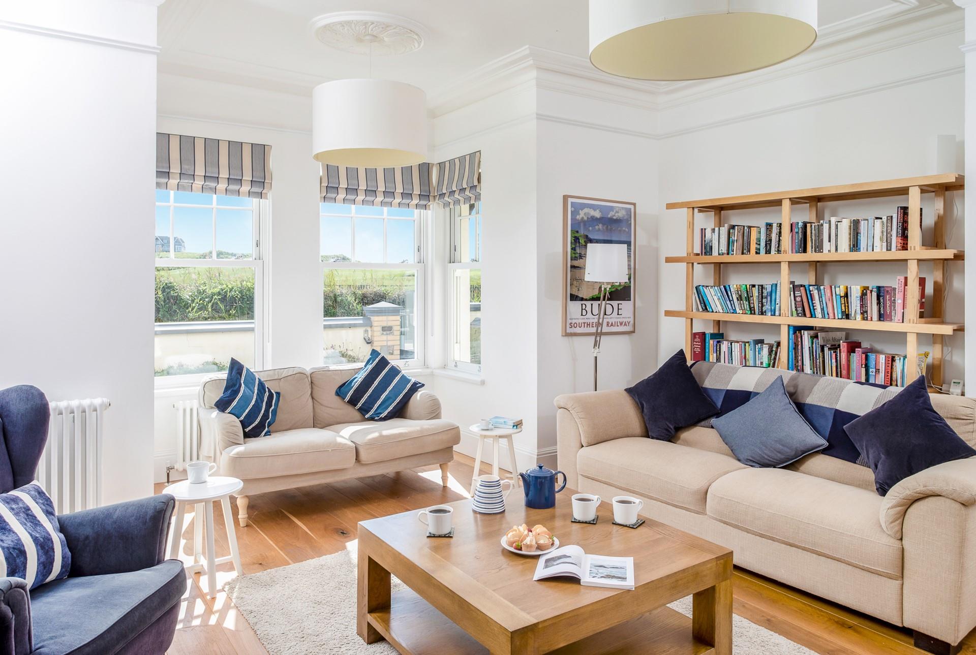 Retire to the sitting room in the evening and spend quality time as a family.