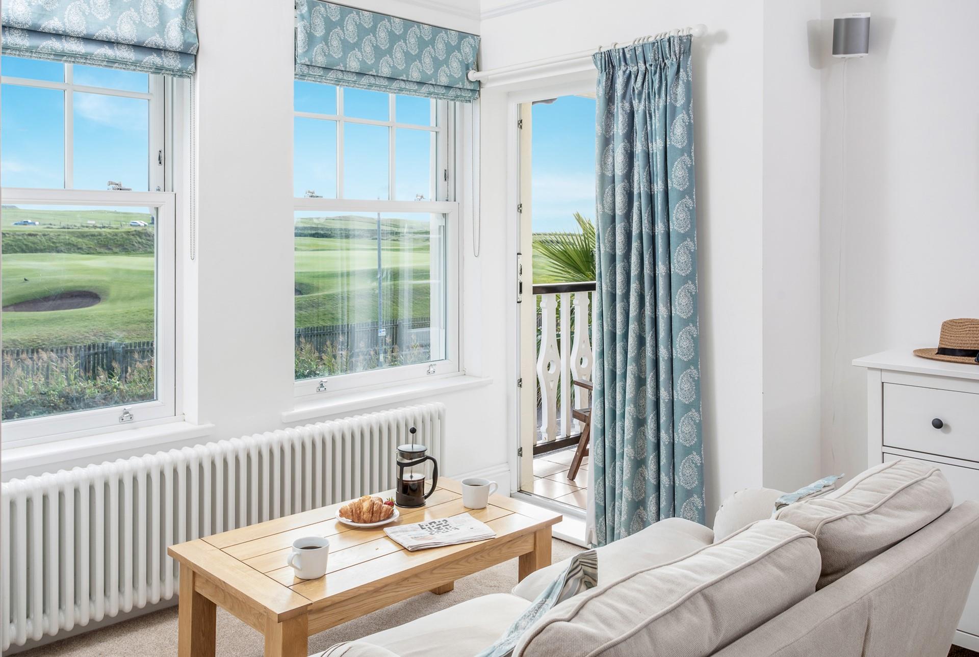 Pour yourself a coffee to enjoy with a view.