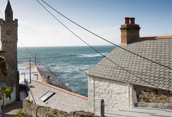 Take a stroll for a day on Porthleven beach, just around the corner.