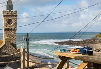 Spindrift in Porthleven