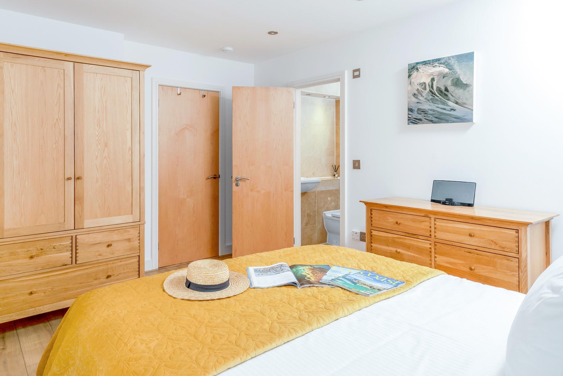 Step into a refreshing shower before heading out to explore Cornwall.