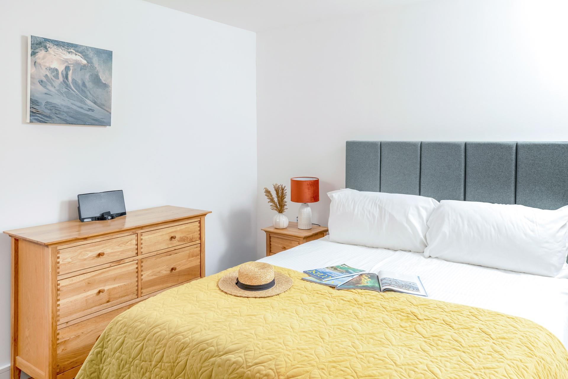 Start the day with a cuppa in bed whilst discussing the day's plans.