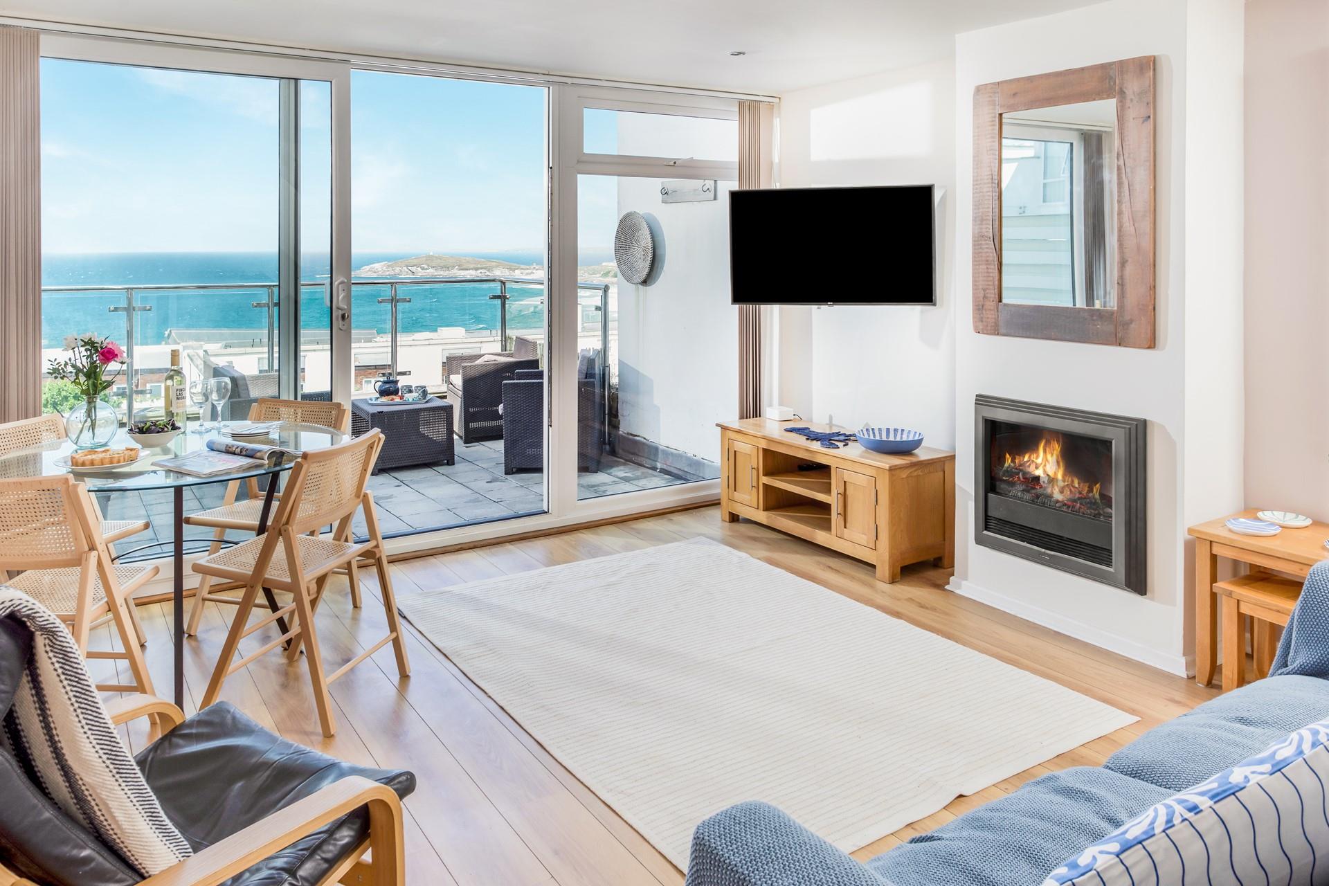 Enjoy the views from every aspect of the living area.