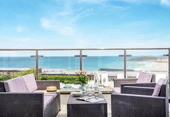 Sea views don't get much better than this!