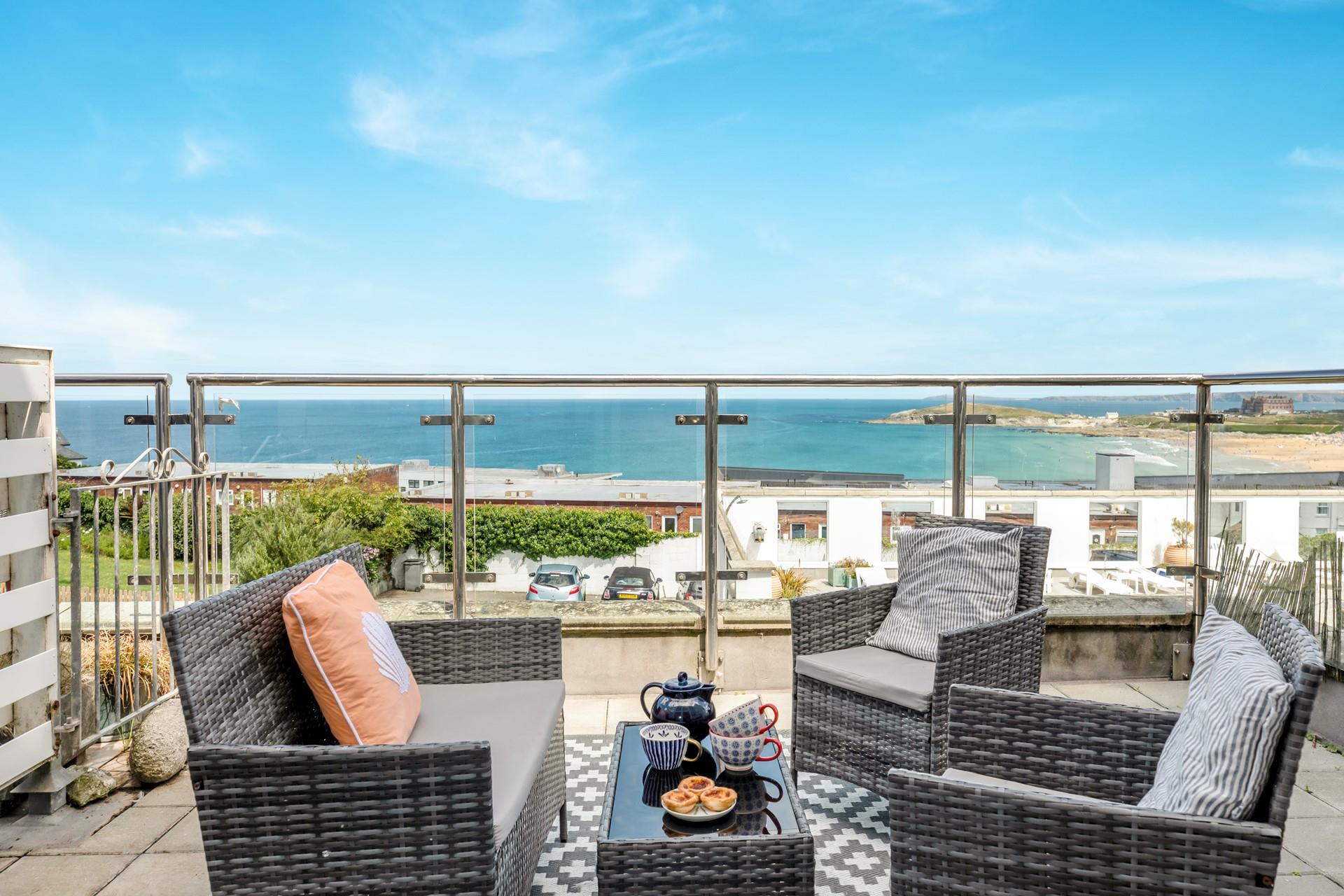 Sea views don't get much better than this!