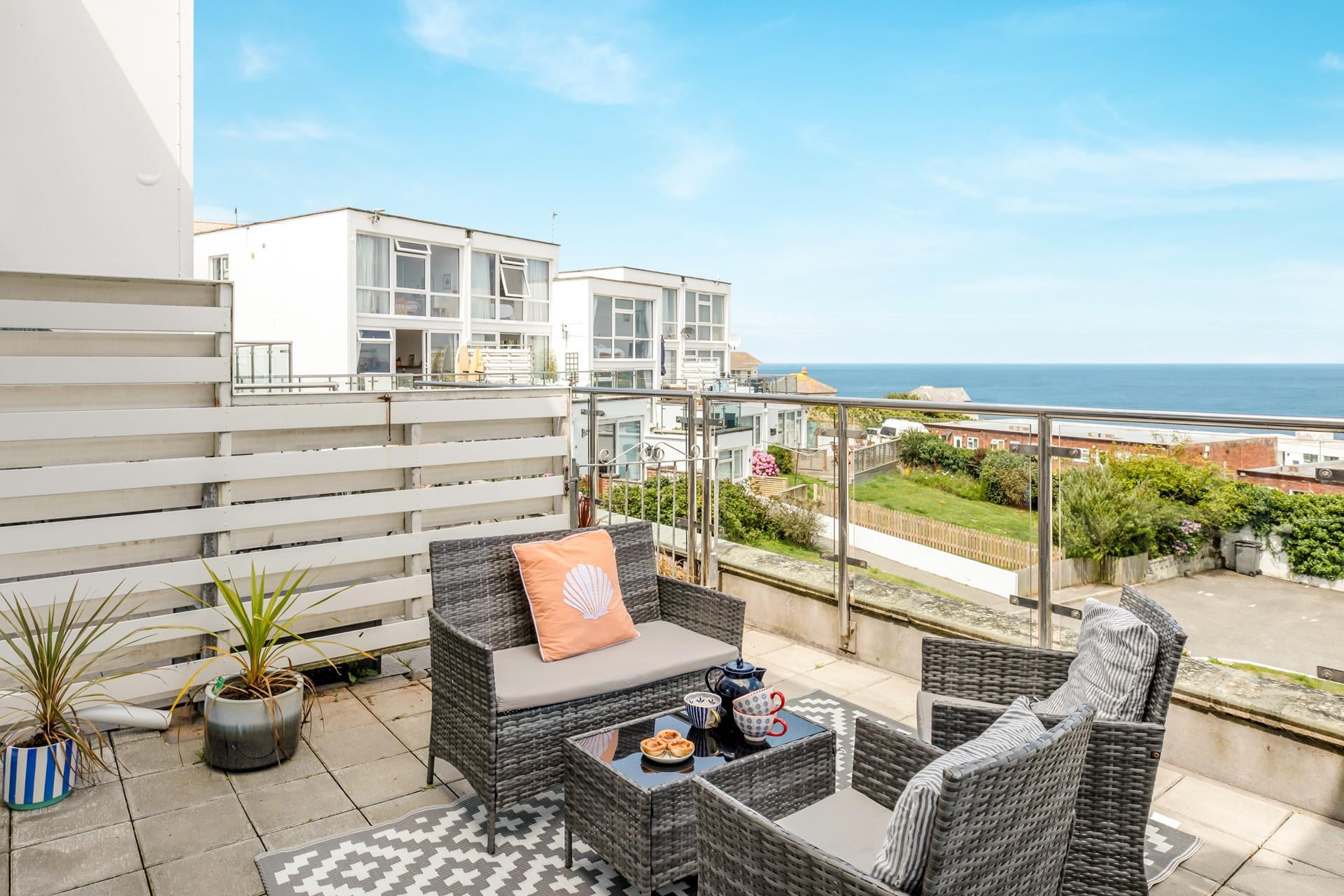 The stunning South West Coast Path is just moments away.