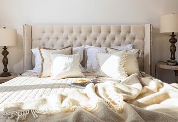 Cosy into the soft blankets on wintery nights.