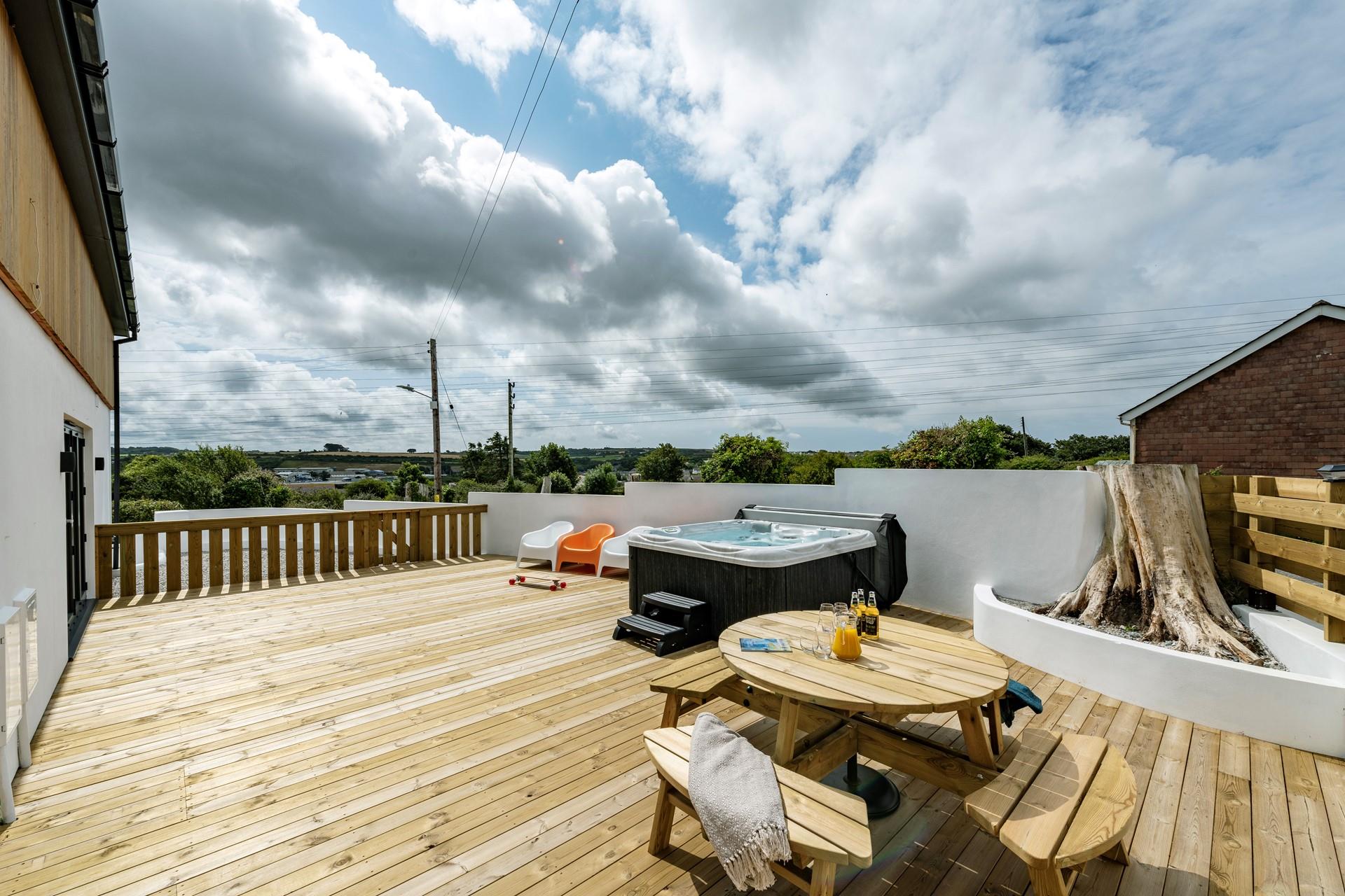 Take drinks and nibbles outside in the afternoon sunshine.