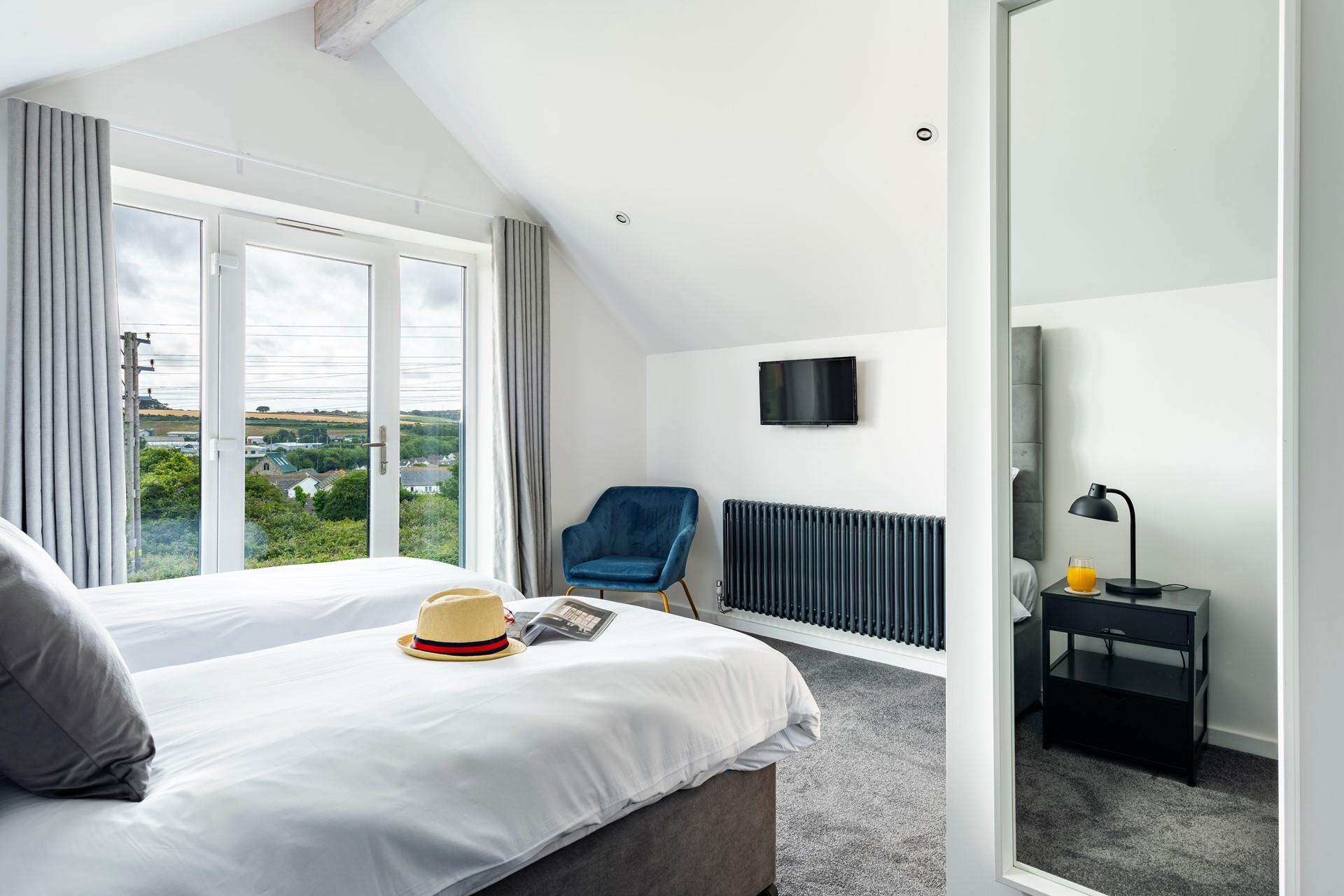 The twin beds are perfect for the little ones to tuck into after a memorable day on the beach.