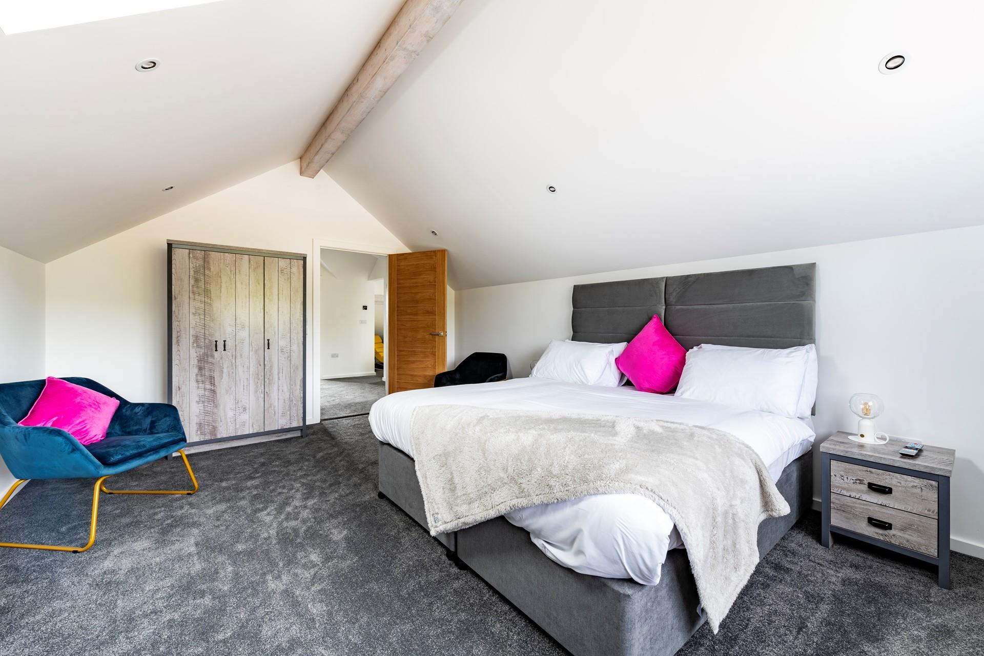 Sip a fresh coffee in bed to start the day.