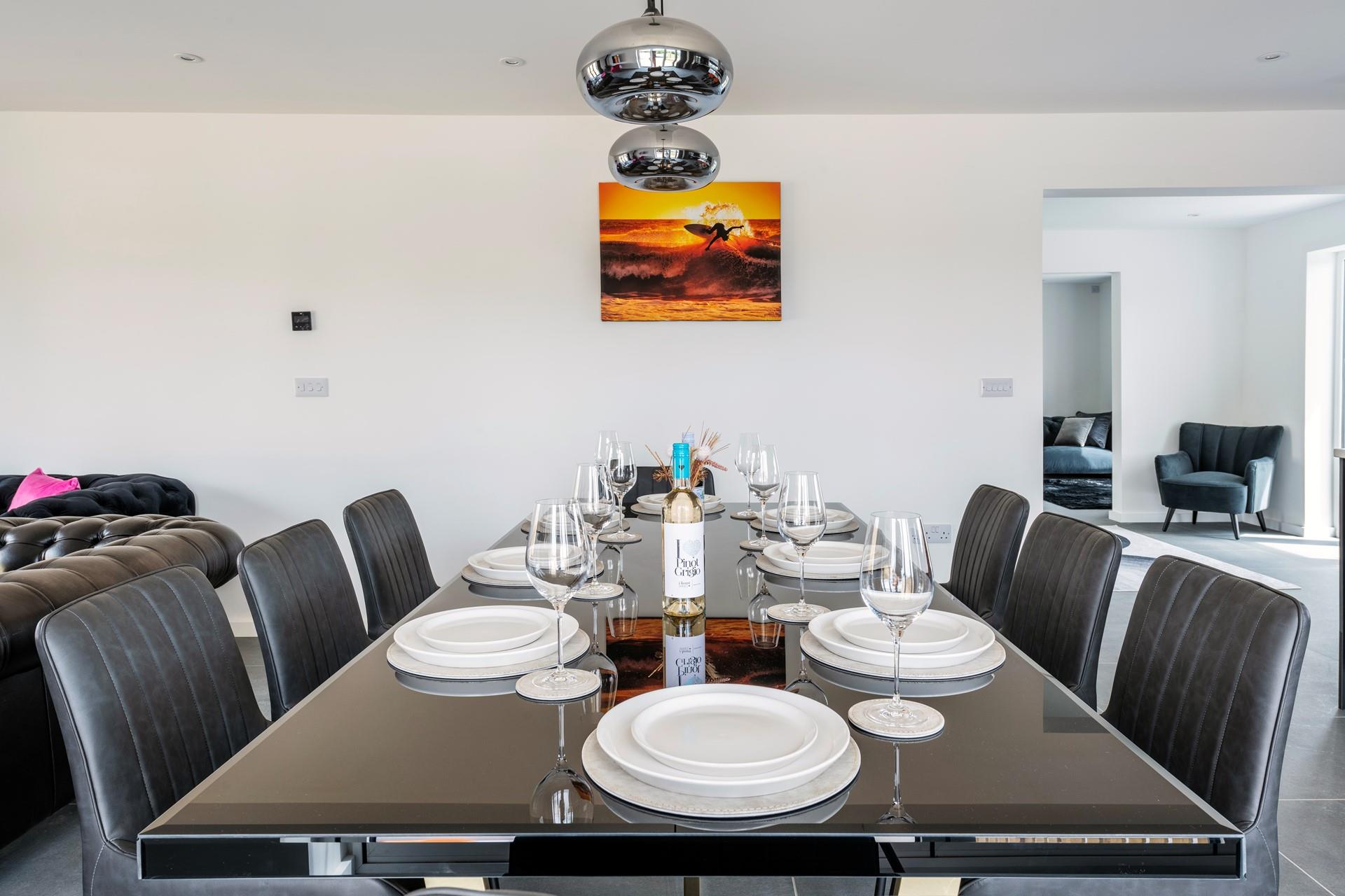 Pour a glass of your favourite wine to enjoy over dinner.