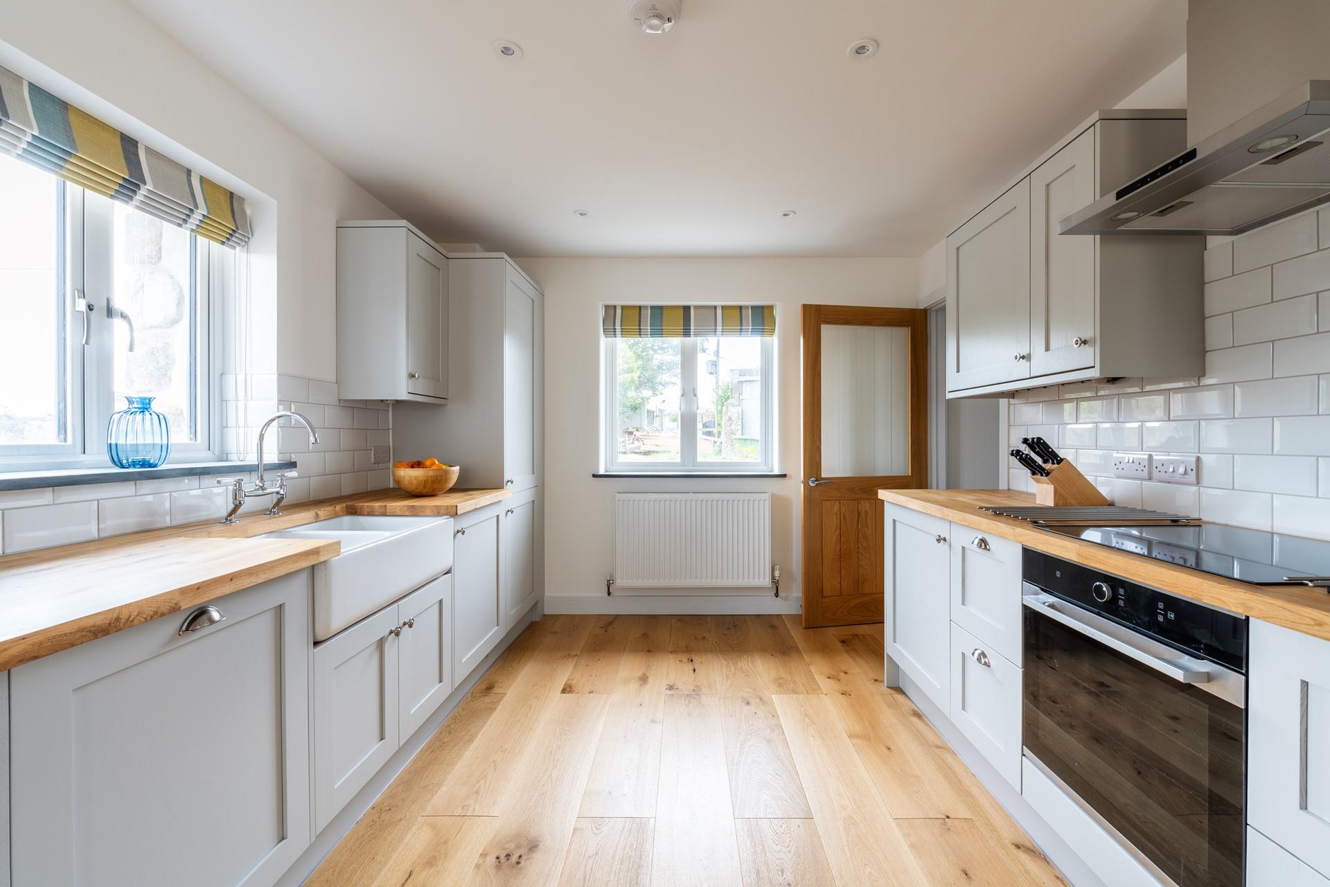 Let the chef of the family cook up a storm in the large kitchen.