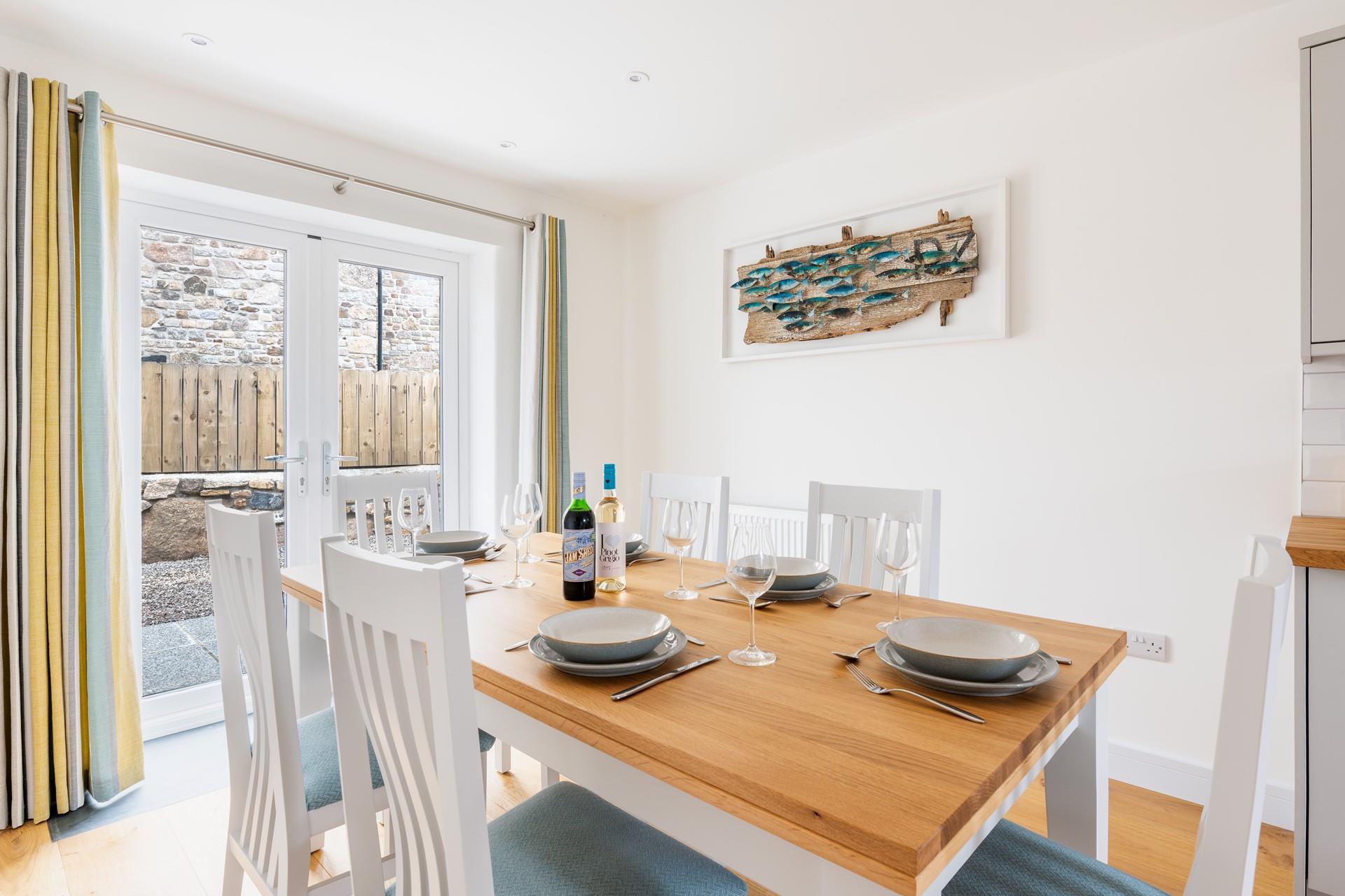 We love the coastal-inspired artwork throughout the property.